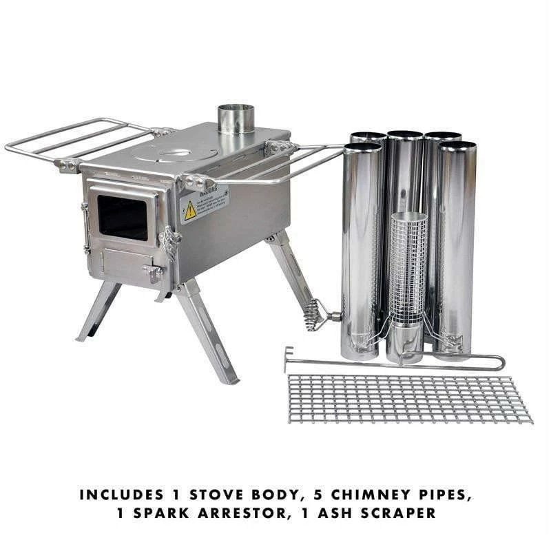 Best reviews of 🔥 Winnerwell Nomad Small Portable Stove 450 Cubic Inch Firebox 😉 4 Winnerwell Nomad Small Portable Stove 450 Cubic Inch Firebox