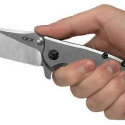 Outlet 🎁 Zero Tolerance 0562TI Hinderer Knife Titanium (3.5") 😉 12 Zero Tolerance 0562TI Hinderer Knife Titanium (3.5