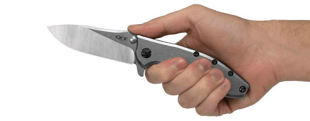 Outlet 🎁 Zero Tolerance 0562TI Hinderer Knife Titanium (3.5") 😉 5 Zero Tolerance 0562TI Hinderer Knife Titanium (3.5")