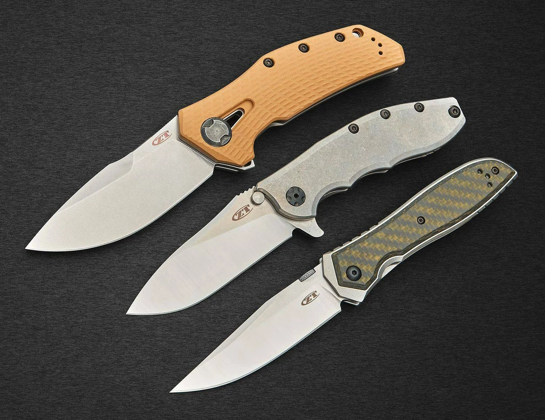 Outlet 🎁 Zero Tolerance 0562TI Hinderer Knife Titanium (3.5") 😉 10 Zero Tolerance 0562TI Hinderer Knife Titanium (3.5")