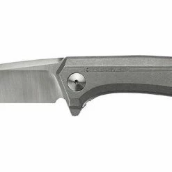 Zero Tolerance Todd Rexford 0808 Flipper 3.25" S35VN Satin Blade, Titanium Handles