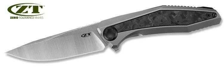 Hot Sale ⭐ ZERO TOLERANCE ZT Sinkevich 0470 Flipper Knife CF 😍 6 ZERO TOLERANCE ZT Sinkevich 0470 Flipper Knife CF